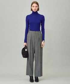 ICB L 【新色追加】エクストラファインメリノリブ タートルネックプルオーバー