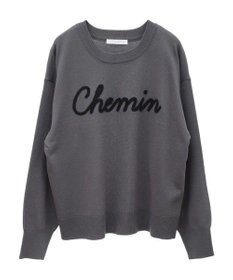 Green Parks 洗える　さがら刺しゅうロゴニットプル