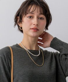 23区 【先行予約】3WAY パールチェーン ネックレス