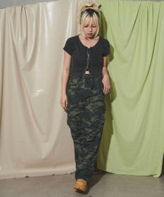 WEGO ピグメントダブルZIPトップ