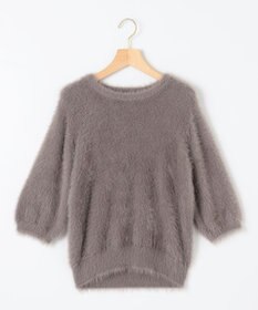 組曲 ナイロンファー半袖プルオーバー