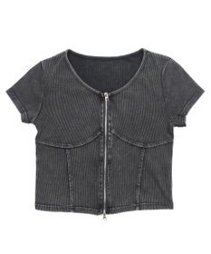 WEGO ピグメントダブルZIPトップ