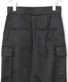 ICB 【洗える】 ハイマルチストレッチサテン スカート