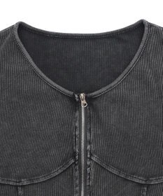 WEGO ピグメントダブルZIPトップ