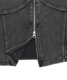 WEGO ピグメントダブルZIPトップ