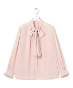 23区 S 【洗える】ドットドビーデシン ブラウス