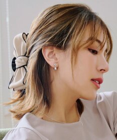 Tiaclasse パイピングリボンバンスクリップ