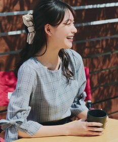 Tiaclasse パイピングリボンバンスクリップ