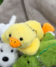 WEGO 寝そべりあにまるぬいぐるみキーホルダー