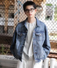 WEGO 【ユニセックス着用ITEM】BIGデニムジャケット