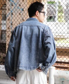 WEGO 【ユニセックス着用ITEM】BIGデニムジャケット