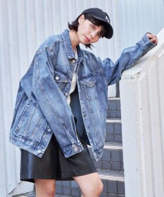 WEGO 【ユニセックス着用ITEM】BIGデニムジャケット