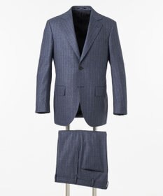 J.PRESS MEN 【ESSENTIAL CLOTHING】ミルドクリーンストライプ スーツ/総裏