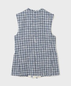 GRACE CONTINENTAL ルーズツイードジレジャケット