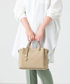 LA BAGAGERIE 【MONICA】ボウタイリボンハンドバッグ