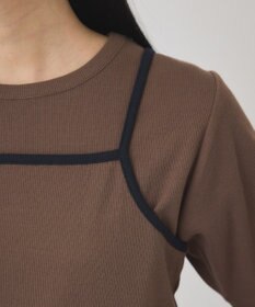AMERICAN HOLIC 【2点セット】配色キャミ＋Tシャツ