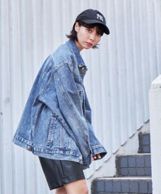 WEGO 【ユニセックス着用ITEM】BIGデニムジャケット