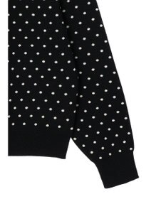 AMERICAN HOLIC エコカルットＤｏｔクルーネックカーディガン