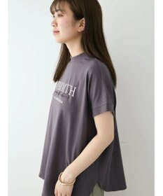 Green Parks フレンチスリーブ筆記体刺繍ロゴプルオーバー