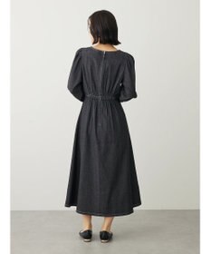 Green Parks ・ＥＬＥＮＣＡＲＥ　ＤＵＥウエストタックデニムワンピース