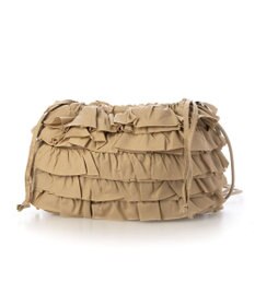 UNBILLION カシュカシュ cachecache / コットンフリルショルダー