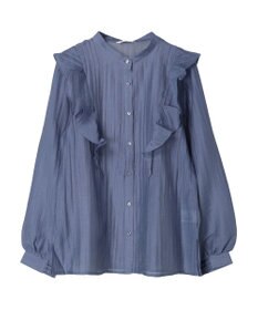 Green Parks フリルブラウス