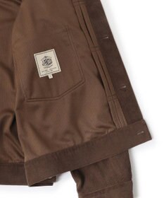 J.PRESS MEN 【WEB・一部店舗限定】トリコットコーデュロイ トラッカージャケット