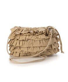 UNBILLION カシュカシュ cachecache / コットンフリルショルダー