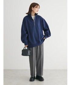 Green Parks ・ＳＵＧＡＲ　ＳＰＯＯＮ　ウラキモウハーフＺＩＰスウェット