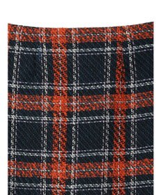 Green Parks ・ＳＵＧＡＲ　ＳＰＯＯＮ　チェックフリンジスカート