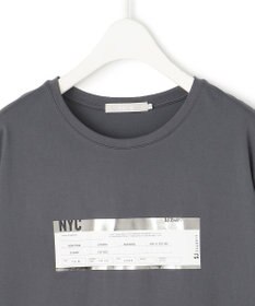 ICB 【接触冷感・UVケア・洗える】ロゴＴＥＥ カットソー