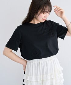 Green Parks ・ＳＵＧＡＲ　ＳＰＯＯＮ　コード刺繍ＴＥＥ