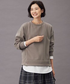 J.PRESS LADIES 【WEB限定カラーあり】ボアジャージー カットソー
