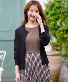 ANY SIS 【美人百花7月号掲載】ベーシッククルーネック カーディガン