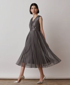 GRACE CONTINENTAL ブライトメッシュワンピース