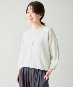 ANY L アクリルガーターニット