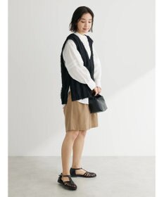 Green Parks 綿麻混ハーフパンツ