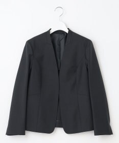 J.PRESS LADIES S 【セットアップ対応】BAHARIYE SOLID ノーカラー ジャケット