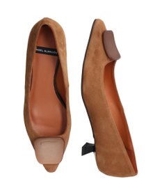 INTER-CHAUSSURES 【ANGEL ALARCON】ポインテッドトウオーナメントパンプス