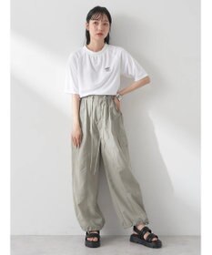 earth music&ecology スポーティー刺繍ロゴＴ