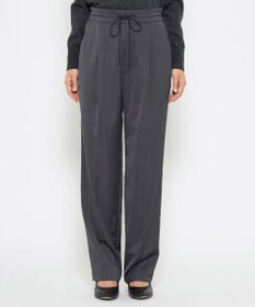 uncrave 【洗える】サテン ドロストパンツ（uncrave STANDARD）