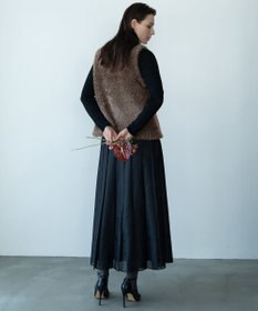 自由区 【カトリエムブーケ】Gilet de fourrure ファージレ