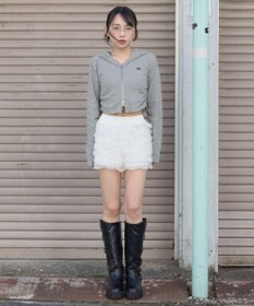 WEGO リブジップパーカー