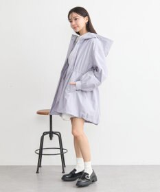 earth music&ecology ドロストミドル丈パーカー