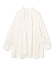 UNFILO ギャザーオーバーブラウス
