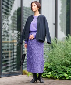 自由区 S YONEZAWAレーシージャガード スカート