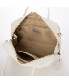 UNBILLION カシュカシュ cachecache / チャーム付横長ボストン