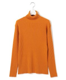 J.PRESS YORK STREET 【WOMEN】ANTI PILLING WOOL リブタートルニット