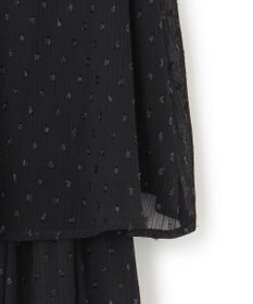 23区 【APPLAUDIR】ドットシアークレープ ドレス