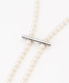 23区 クリップ パール ラリエット ネックレス